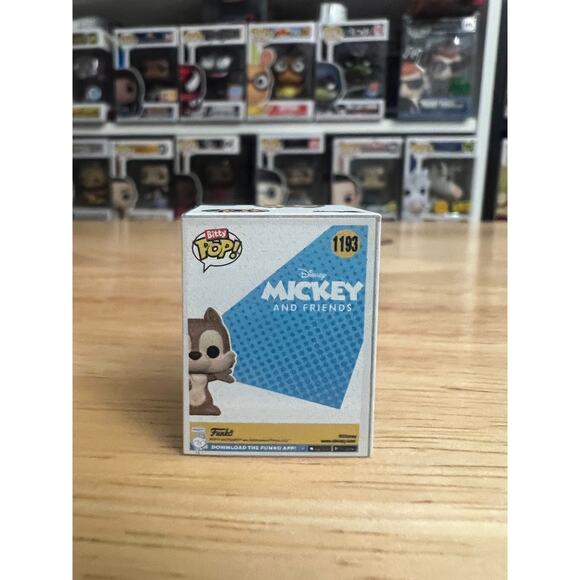 BITTY Chip & Dale Funko Pops #1193 #1194 Mickey & Friends Disney Chipmunk Rescue - Picture 4 of 11